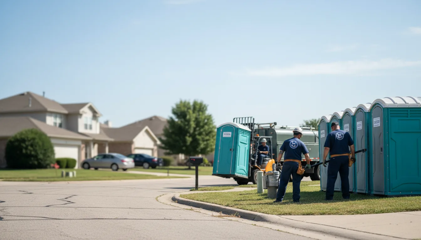 Porta Potty Rental in West Chester, OH near me